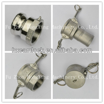 Stainless steel quick hose coupling